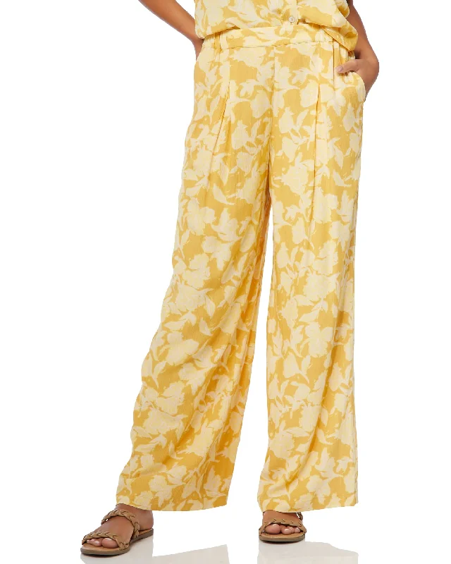 Ezra Crepe Wide Leg Pant