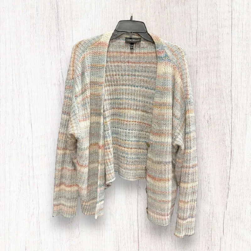 Multi-colored Sweater Cardigan Lane Bryant, Size 1x